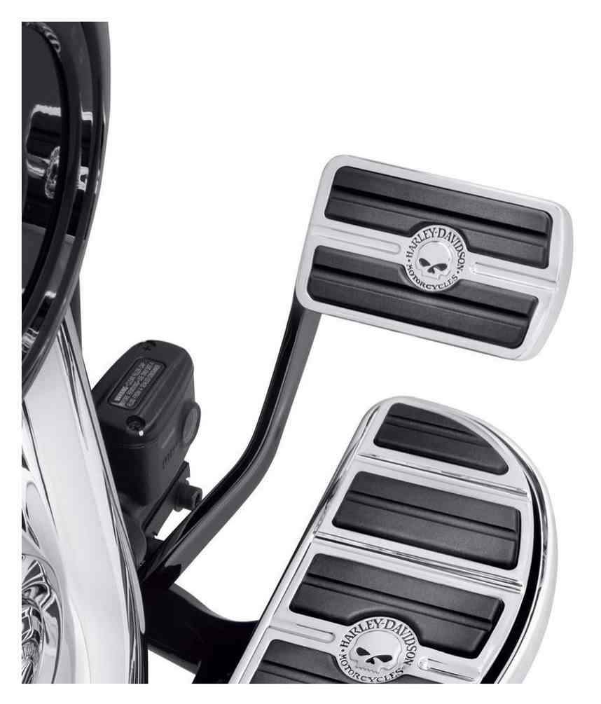 Harley-Davidson Free Shipping - Harley-Davidson Willie G Skull Brake Pedal Pad - Large, Softail Models 50600311 - Free Shipping on many products plus Orders Over $99