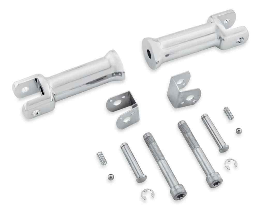 Harley-Davidson Passenger Footpeg Support Kit - Chrome Finish, Softail 50500771 - Wisconsin Harley-Davidson