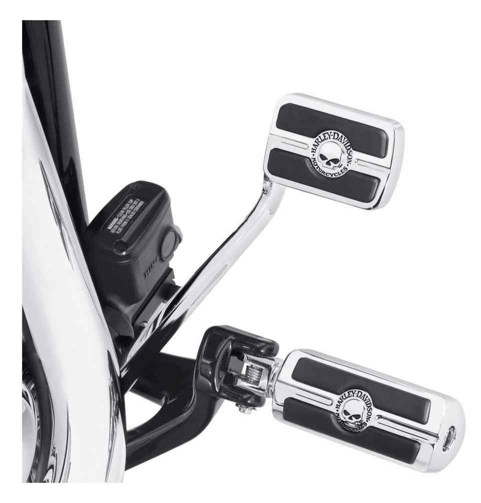 Harley-Davidson Free Shipping - Harley-Davidson Willie G Skull Brake Pedal Pad - Small, Softail Models 50600313 - Free Shipping on many products plus Orders Over $99