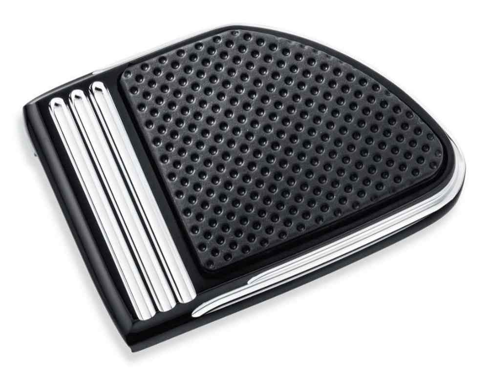 Harley-Davidson Defiance Brake Pedal Pad Machine Cut - Small, Black 50600255 - Wisconsin Harley-Davidson