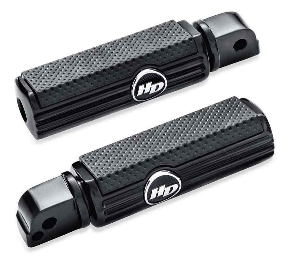 Harley-Davidson Free Shipping - Harley-Davidson Defiance Passenger Footpegs -Black Anodized, Softail 50500833 - Free Shipping on many products plus Orders Over $99