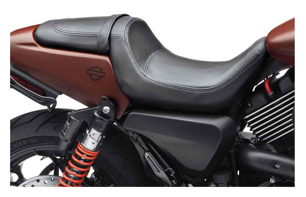 Harley-Davidson® Reach Rider Seat - Street Rob Model, Black Vinyl