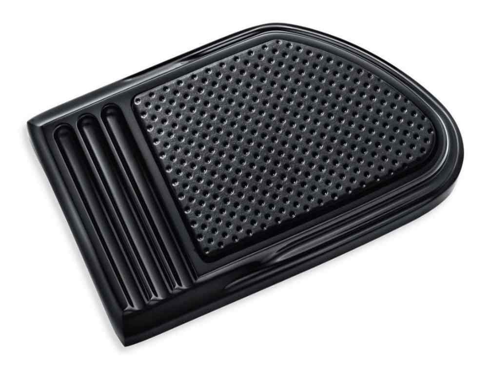Harley-Davidson Defiance Brake Pedal Pad - Large, Black Anodized 50600259 - Wisconsin Harley-Davidson