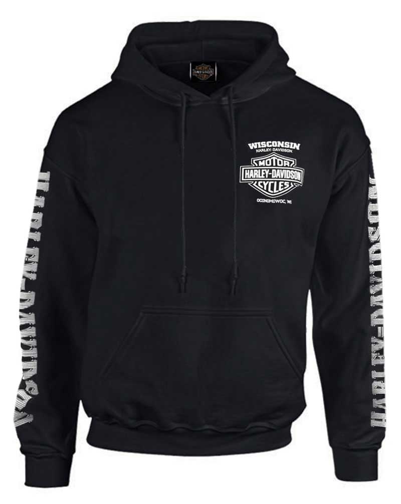 Harley davidson pullover hoodie Clearance