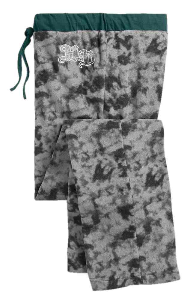 Harley-Davidson Women's Metallic Printed Fleece Lounge Pants, Gray 97609-18VW - Wisconsin Harley-Davidson