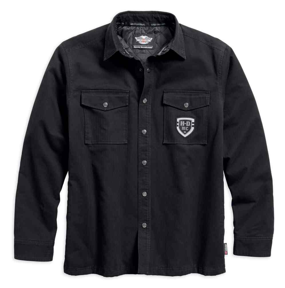 Harley-Davidson Men's Heavyweight 3M Thinsulate Shirt Jacket 96476-18VM - Wisconsin Harley-Davidson