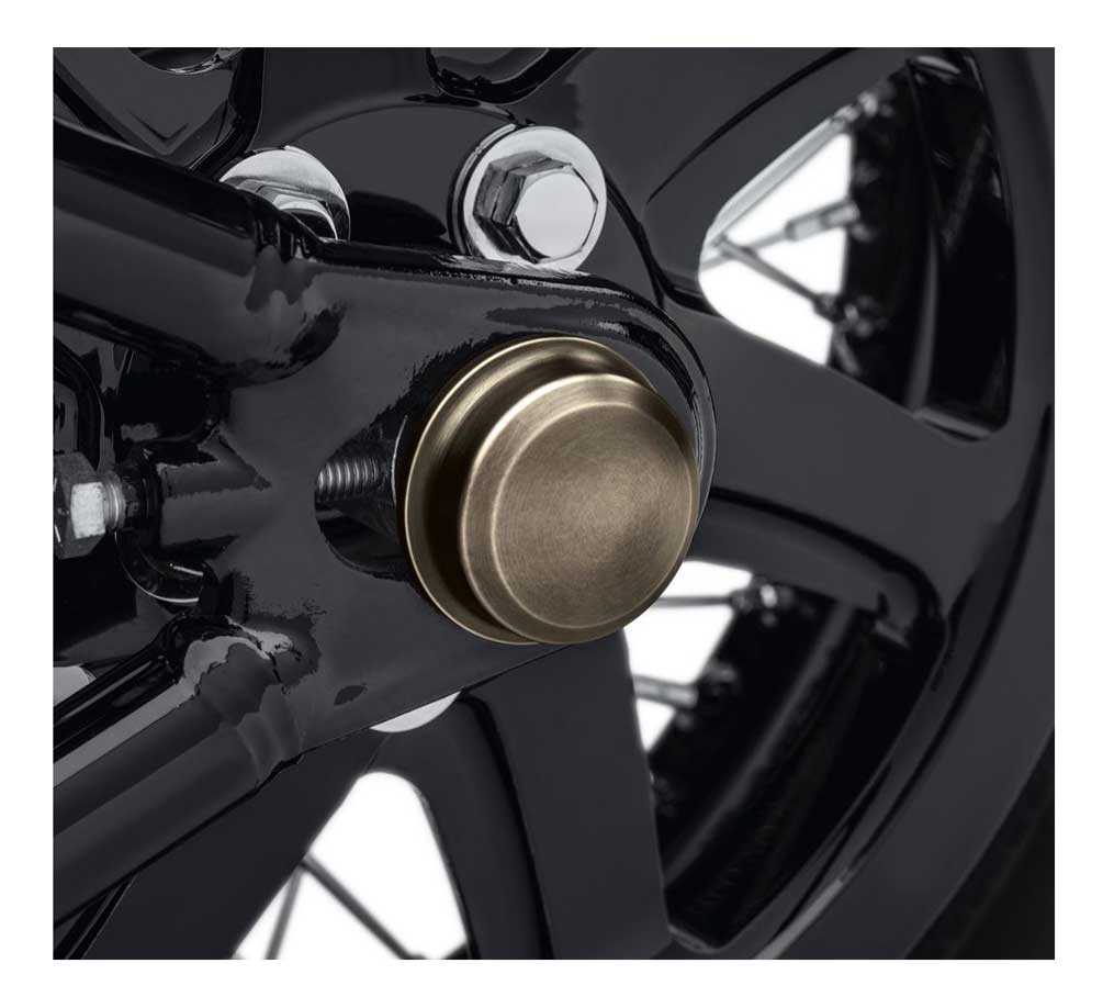 Harley-Davidson Free Shipping - Harley-Davidson Brass Finish Rear Axle Nut Covers -  Set of Two 43000050 - Free Shipping on many products plus Orders Over $99
