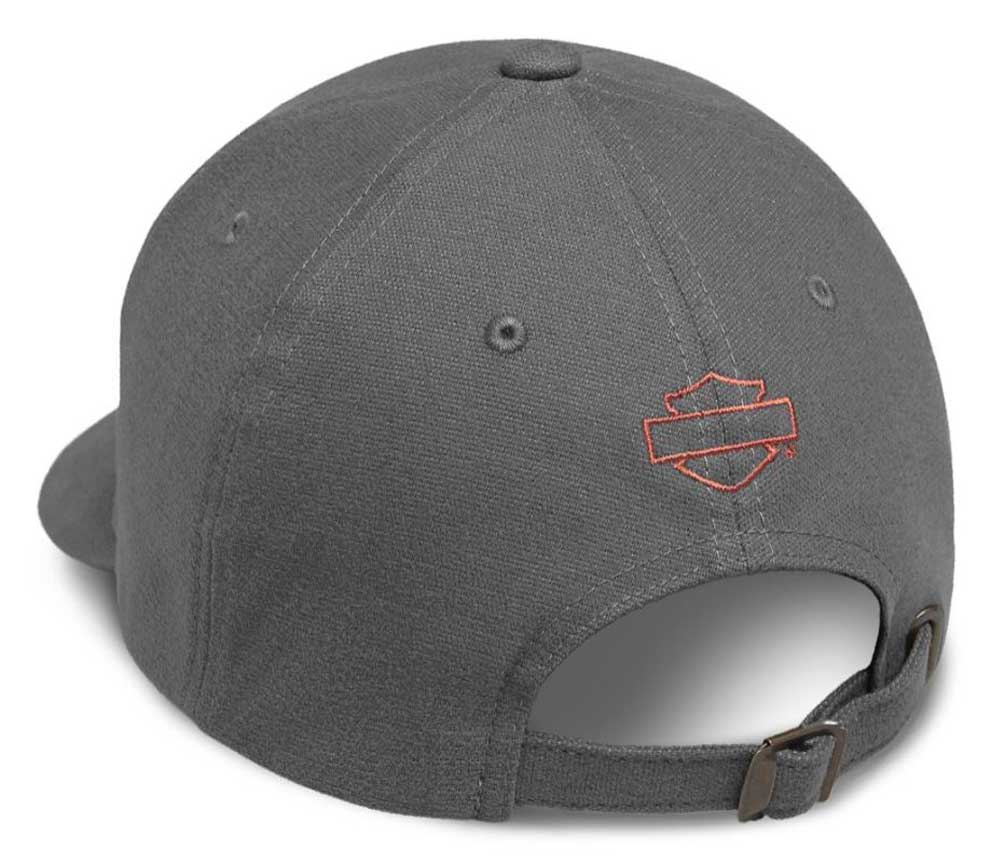 Harley-Davidson Free Shipping - Harley-Davidson Men's Genuine Logo Patch Baseball Cap, Gray 99435-18VM - Free Shipping on many products plus Orders Over $99