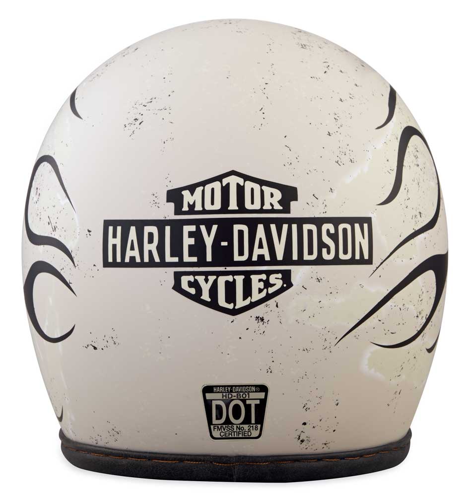 Harley-Davidson Free Shipping - Harley-Davidson Men's 1903 Cherohala B01 3/4 Helmet, Turtledove White 98184-18VX - Free Shipping on many products plus Orders Over $99