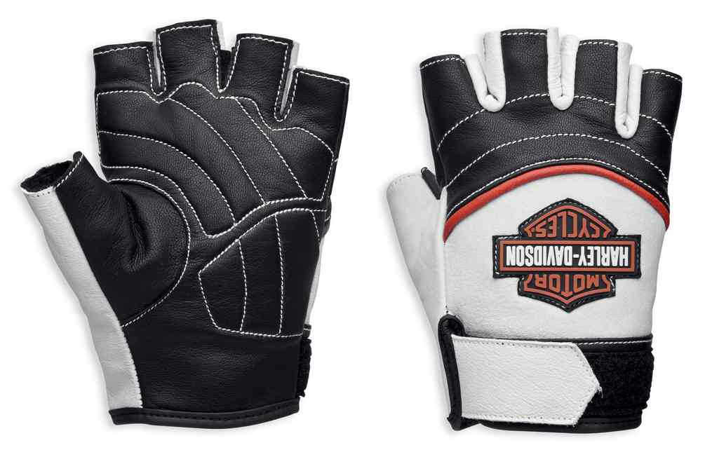 Harley-Davidson® Womens Whistler Bar & Shield Fingerless Gloves