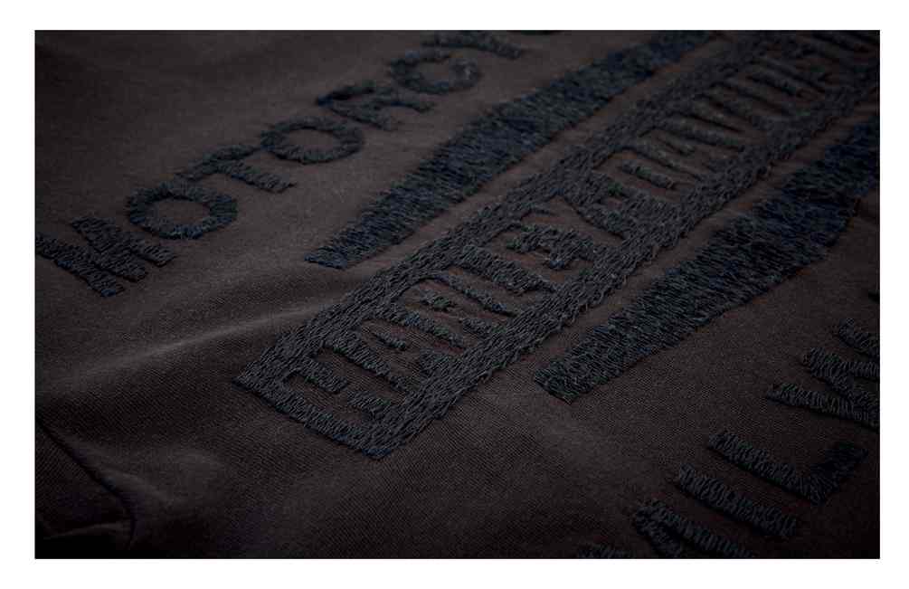 ちょむる Harley-Davidson® Men's Embroidered Slim Fit Long Sleeve Shirt