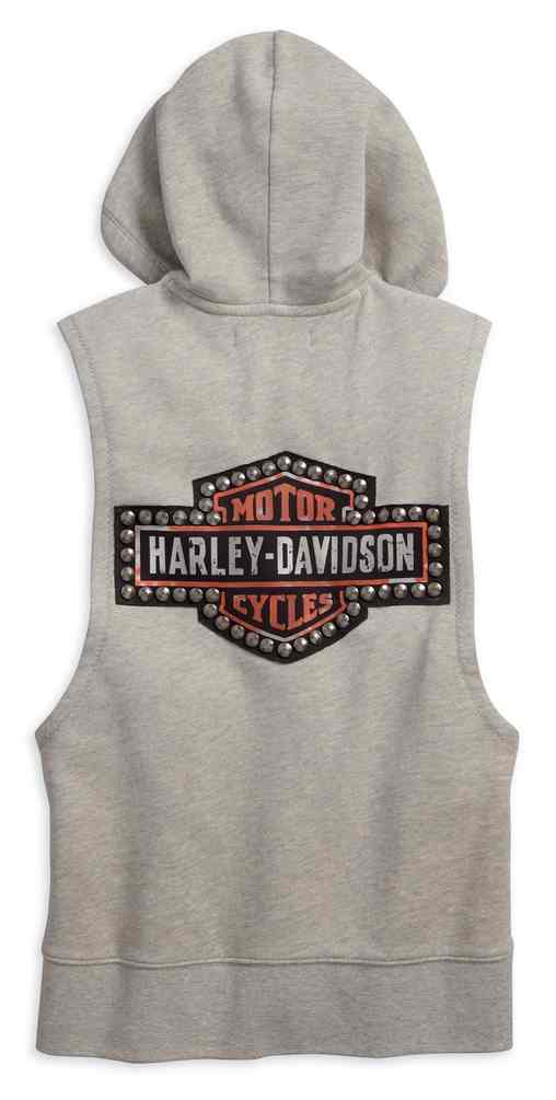 harley davidson sleeveless hoodie