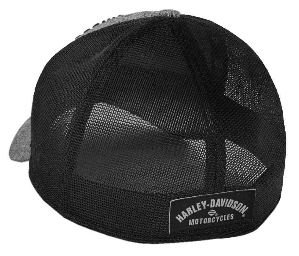 Harley-Davidson Free Shipping - Harley-Davidson Men's Classic 39THIRTY Baseball Cap, Gray & Black 99410-18VM - Free Shipping on many products plus Orders Over $99
