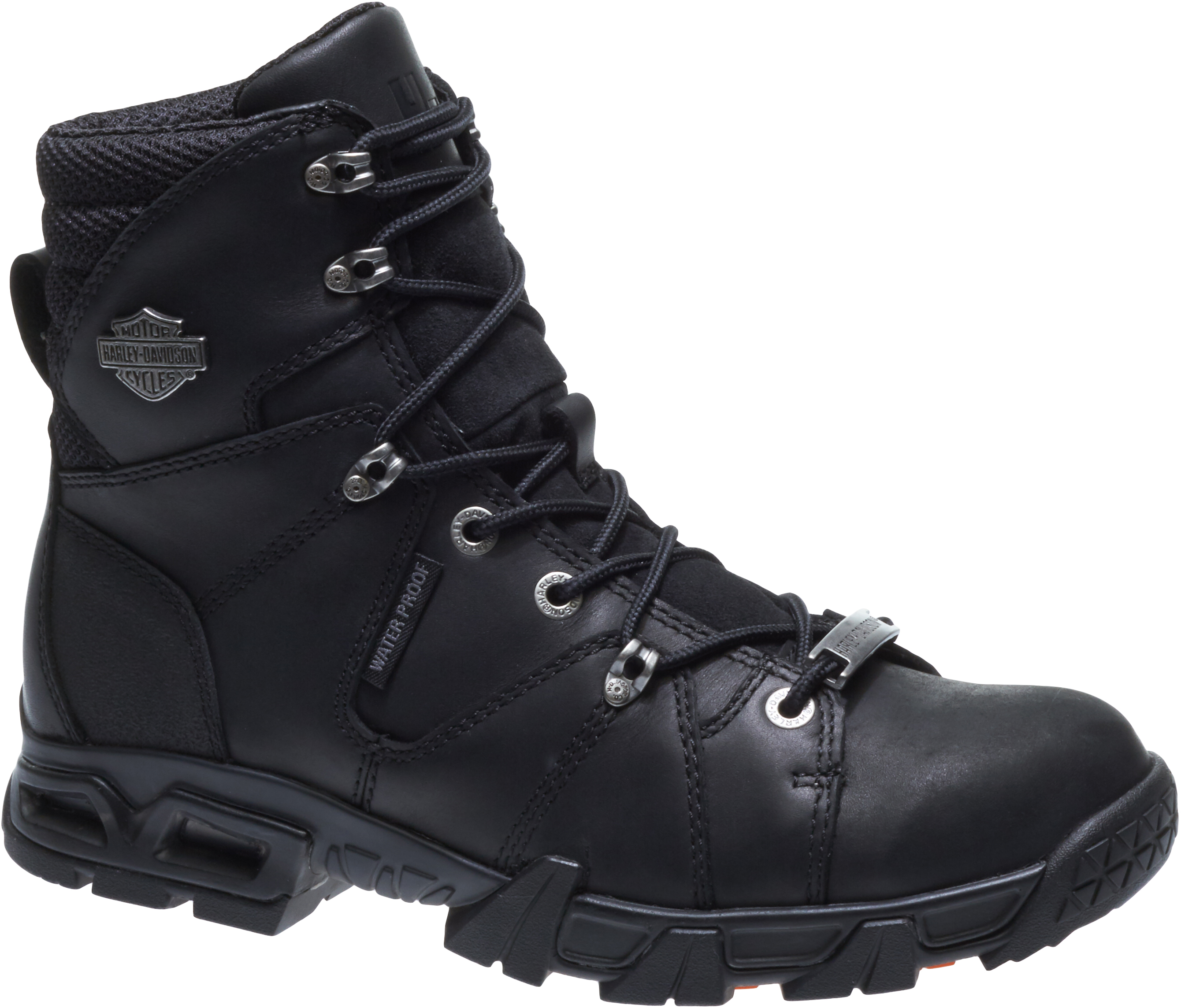 Harley-Davidson® Men's Roberts Waterproof Black Motorcycle Boots