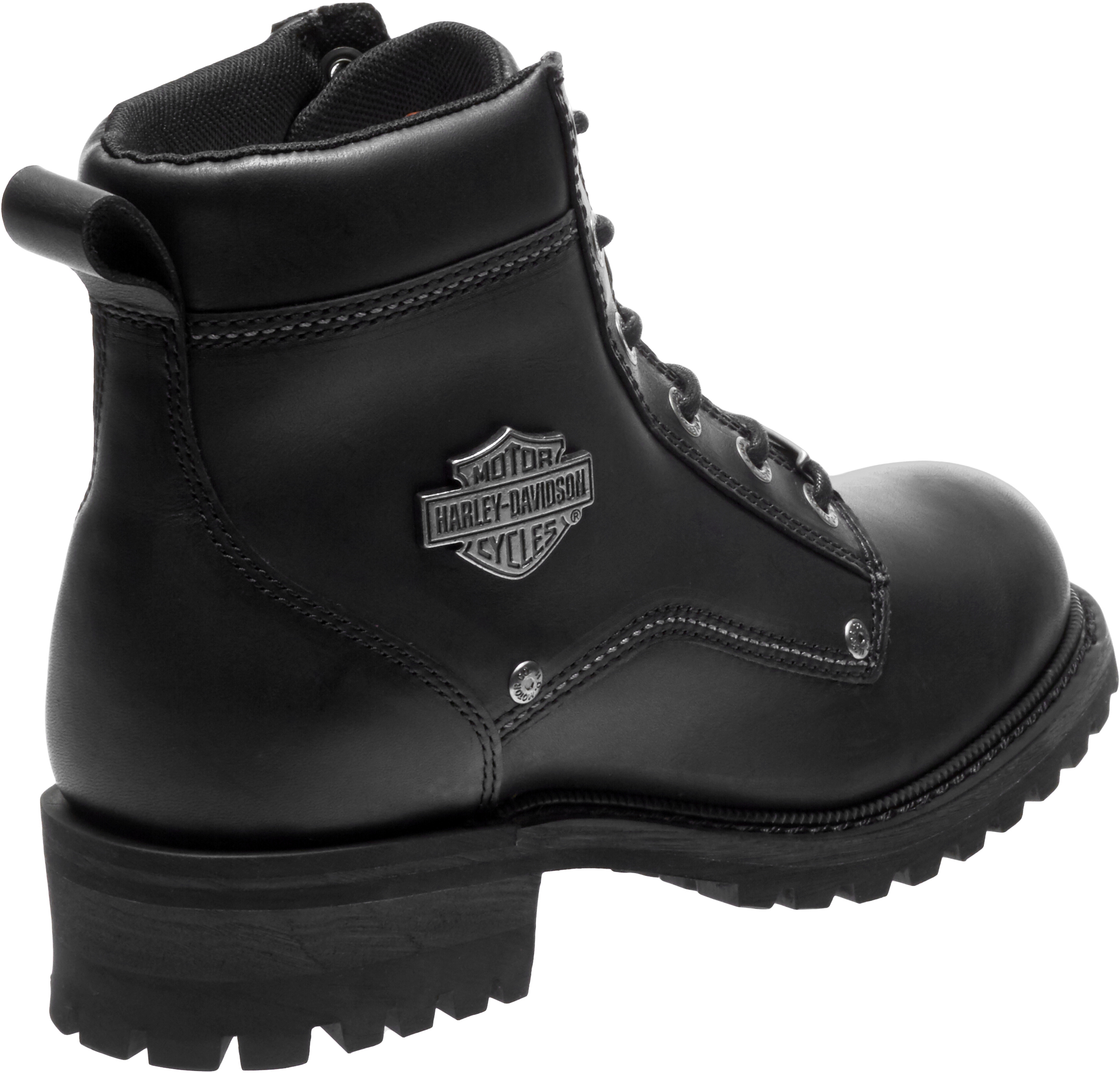 Harley-Davidson Men's Bozeman 5.25-Inch Black Leather Motorcycle Boots D96156 - No Hassle Returns at Wisconsin Harley