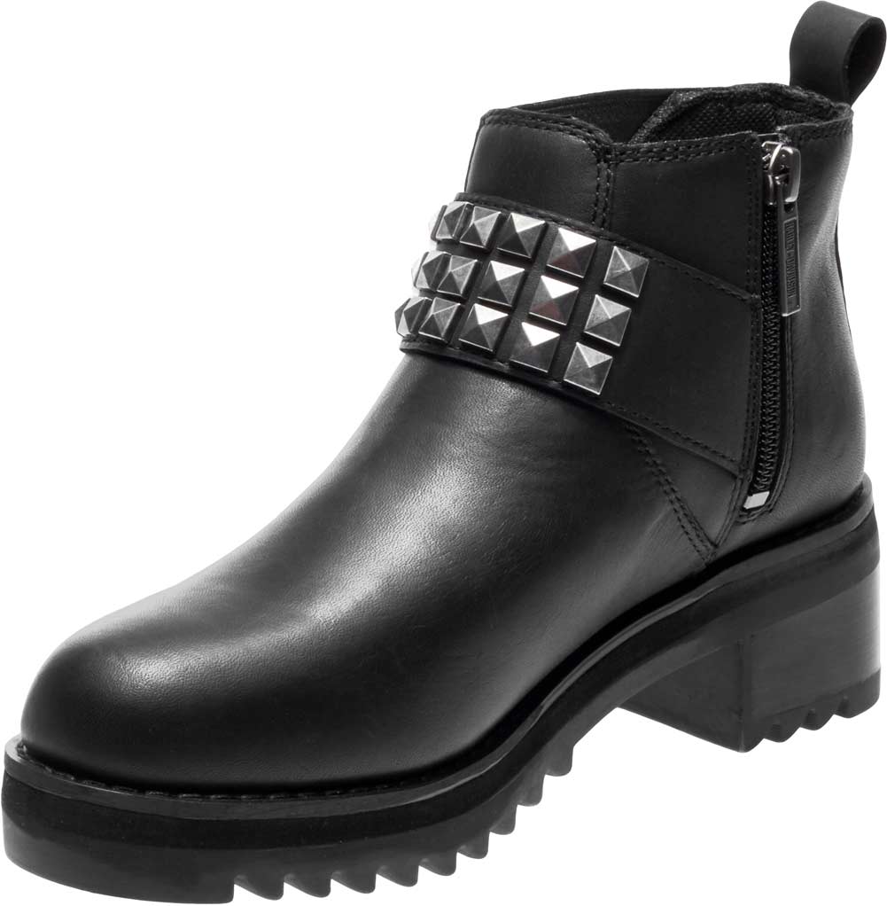 Harley-Davidson Free Shipping - Harley-Davidson Women's Kemper 3.75-Inch Black Fashion Booties D83895 - Free Shipping on many products plus Orders Over $99