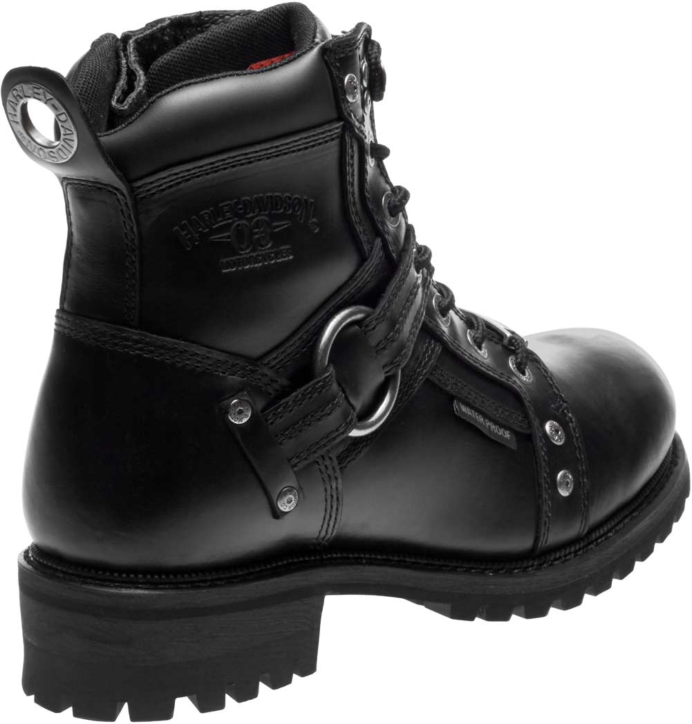 Harley-Davidson Men's Pierce Waterproof Black or Brown Motorcycle Boots D96143 - No Hassle Returns at Wisconsin Harley