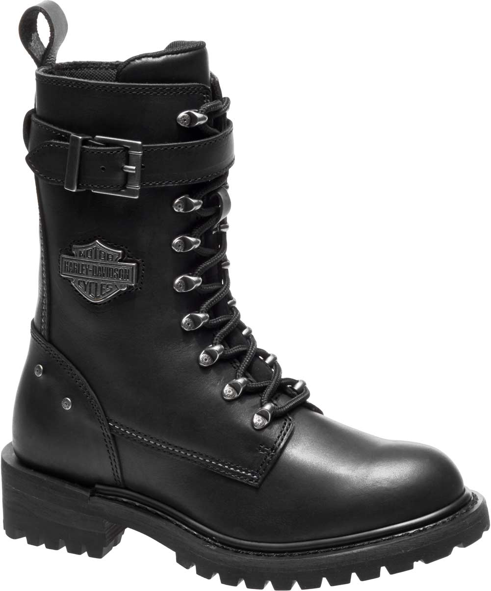 Harley-Davidson Women's Calvert 8-Inch Motorcycle Boots D87153 - Wisconsin Harley-Davidson