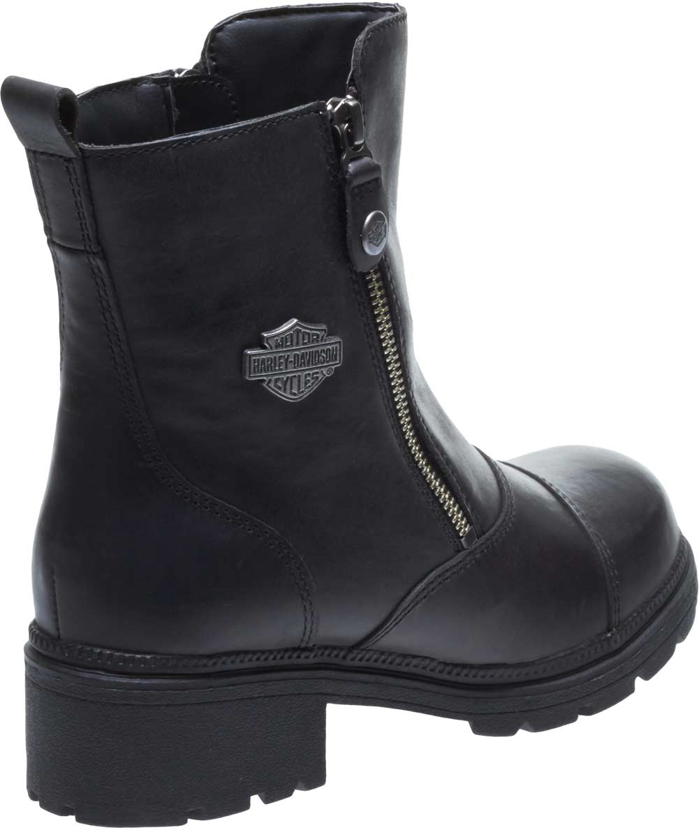 Harley-Davidson Women's Amherst 5.5-Inch Leather Motorcycle Boots D84236 D84237 - No Hassle Returns at Wisconsin Harley
