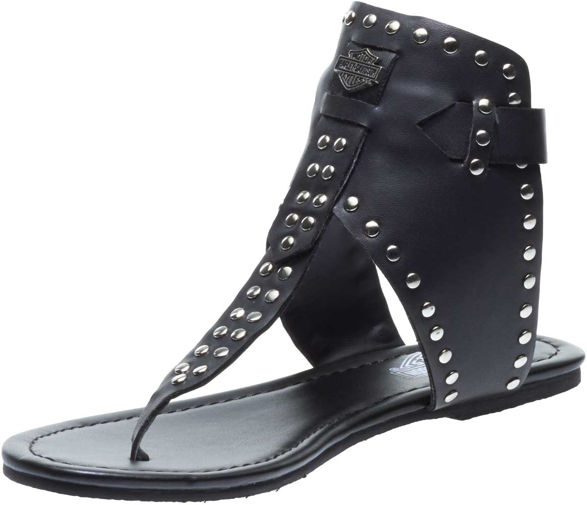 Harley-Davidson Free Shipping - Harley-Davidson Women's Ames Gladiator Black Sandals D84128 - Free Shipping on many products plus Orders Over $99