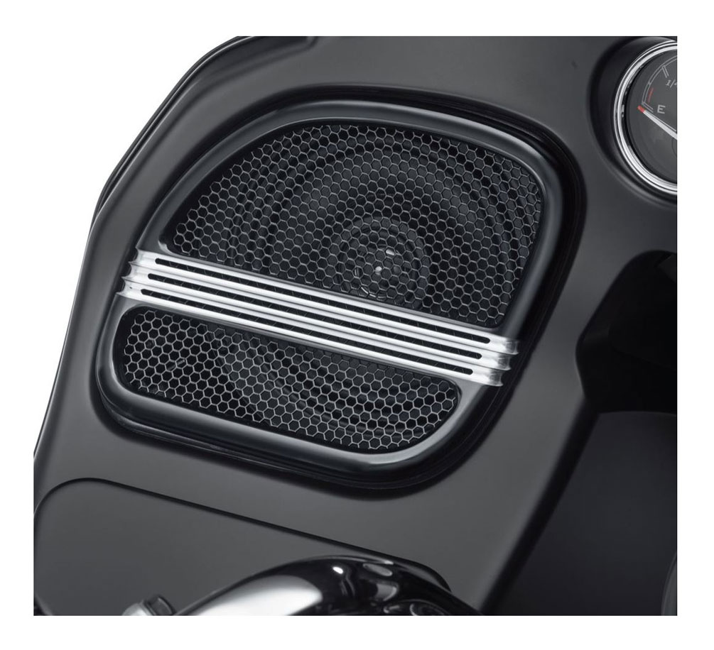 Harley-Davidson Free Shipping - Harley-Davidson Defiance Road Glide Fairing Speaker Grills - Black 76000693 - Free Shipping on many products plus Orders Over $99