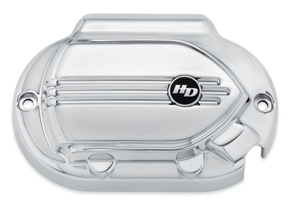 Harley-Davidson Defiance Transmission Chrome Side Cover,Touring & Trike 25800063 - Wisconsin Harley-Davidson