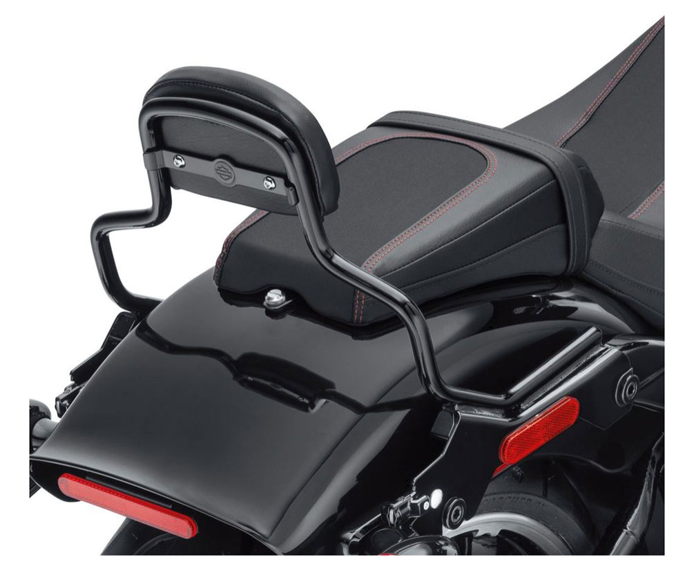 Harley-Davidson Free Shipping - Harley-Davidson HoldFast Sissy Bar Upright - Short, Gloss Black Finish 52300441 - Free Shipping on many products plus Orders Over $99