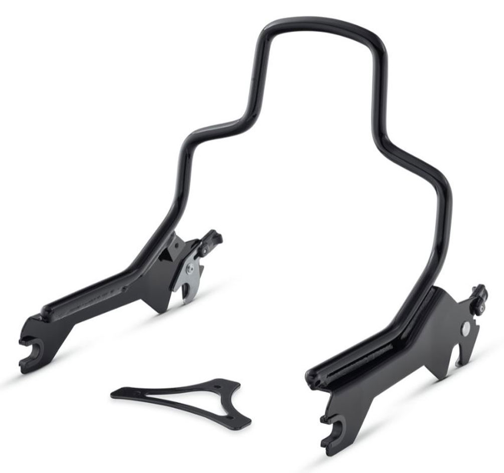 Harley-Davidson HoldFast Sissy Bar Upright - Short, Gloss Black Finish 52300441 - Wisconsin Harley-Davidson