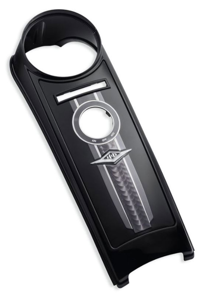 Harley-Davidson® Gloss Black Finish Console Kit - Fits Road King