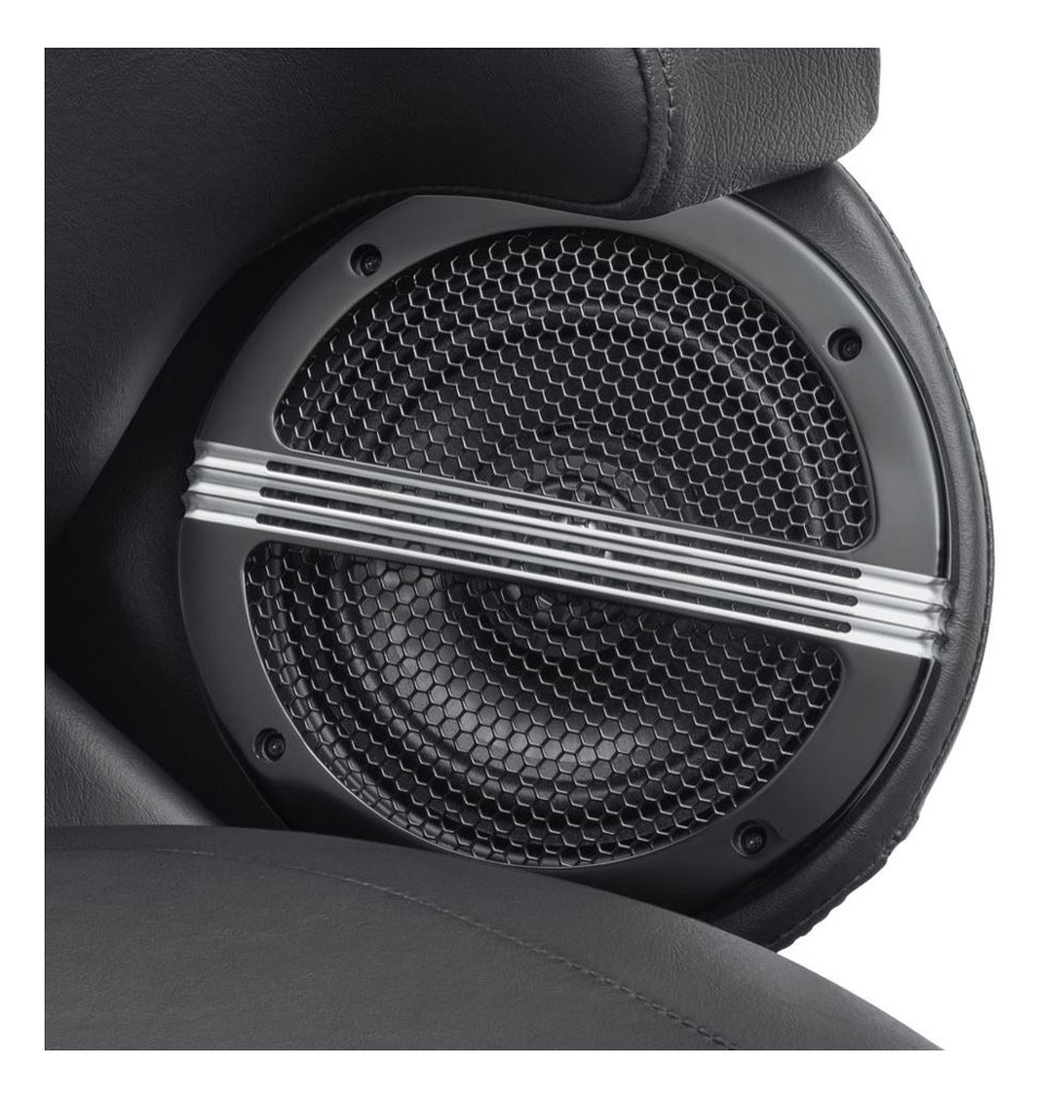 Harley-Davidson Free Shipping - Harley-Davidson Defiance Tour-Pak Speaker Grills - Black Machine Cut 76000678 - Free Shipping on many products plus Orders Over $99