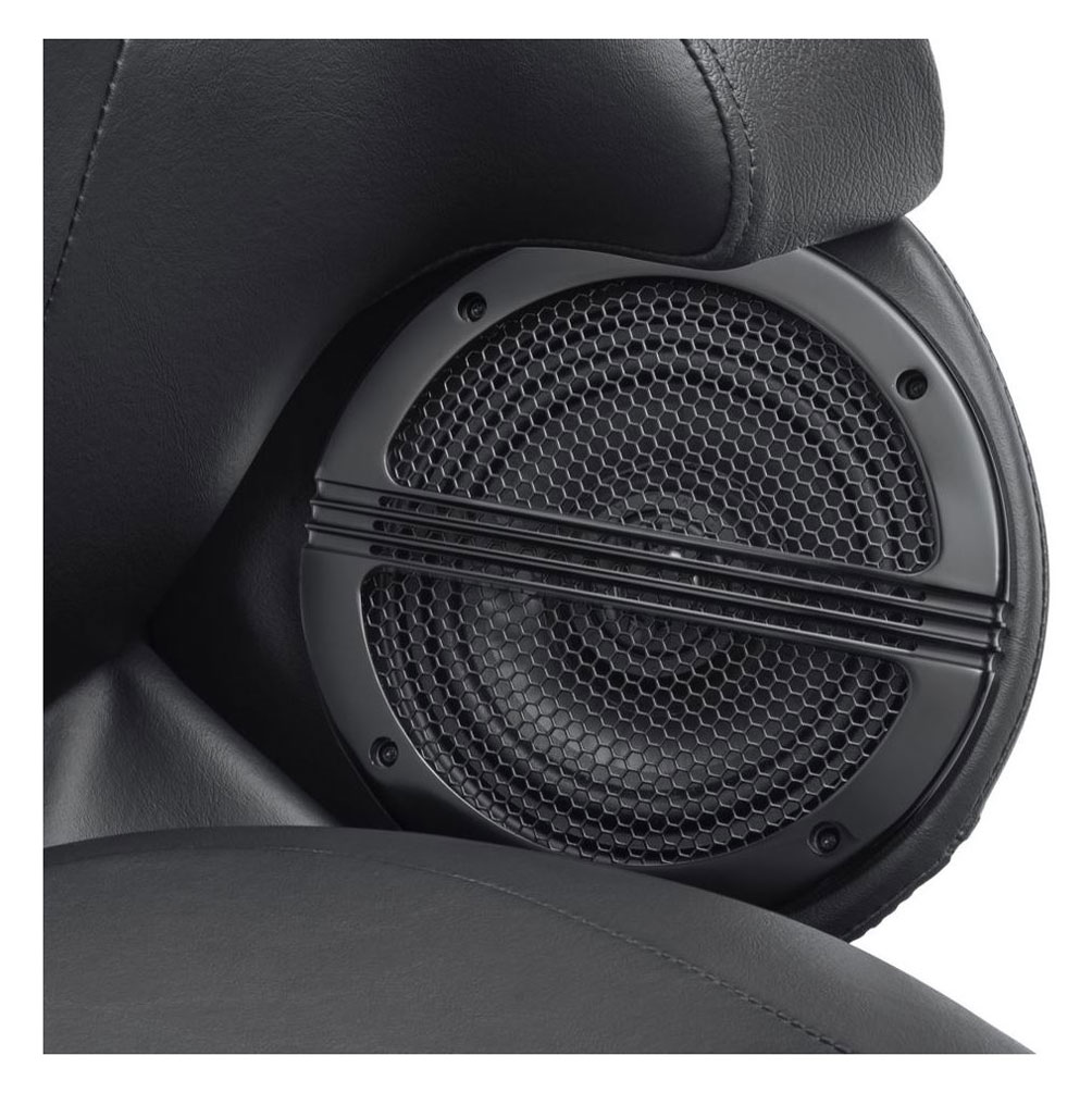 Harley-Davidson Free Shipping - Harley-Davidson Defiance Tour-Pak Speaker Grills - Black Anodized 76000677 - Free Shipping on many products plus Orders Over $99