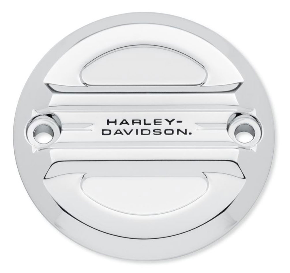 Harley-Davidson Milwaukee-Eight Airflow Timer Cover - Chrome Finish 25600099 - Wisconsin Harley-Davidson