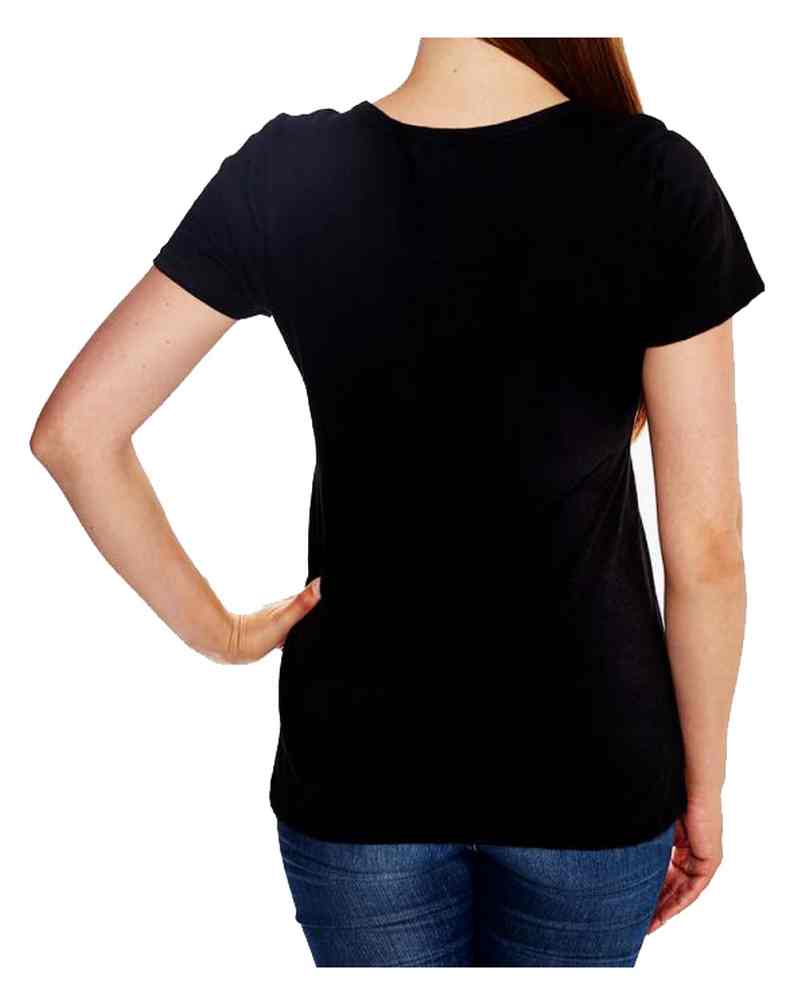 Harley-Davidson Women's Crossparty Embellished Short Sleeve Scoop Tee, Black - No Hassle Returns at Wisconsin Harley