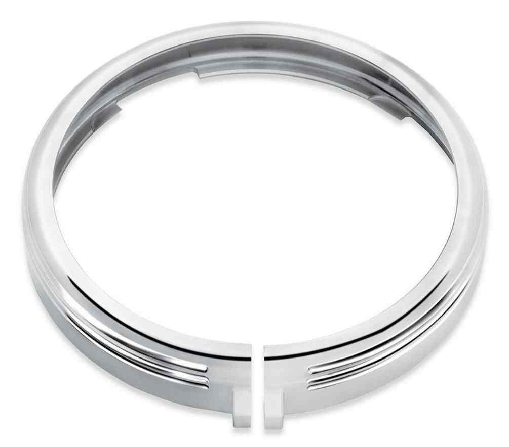 Harley-Davidson Free Shipping - Harley-Davidson 7 in. Defiance Headlamp Trim Ring - Chrome Finish 61400432 - Free Shipping on many products plus Orders Over $99