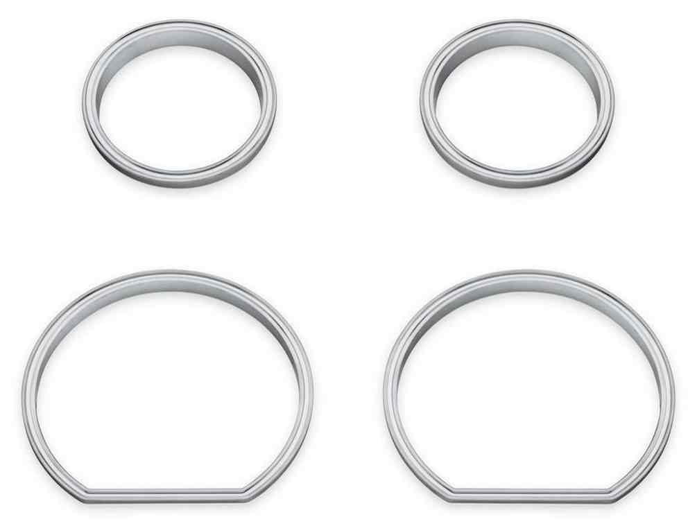 Harley-Davidson Free Shipping - Harley-Davidson 4-Piece Defiance Gauge Bezels Fairing Kit-Chrome Finish 61400359 - Free Shipping on many products plus Orders Over $99