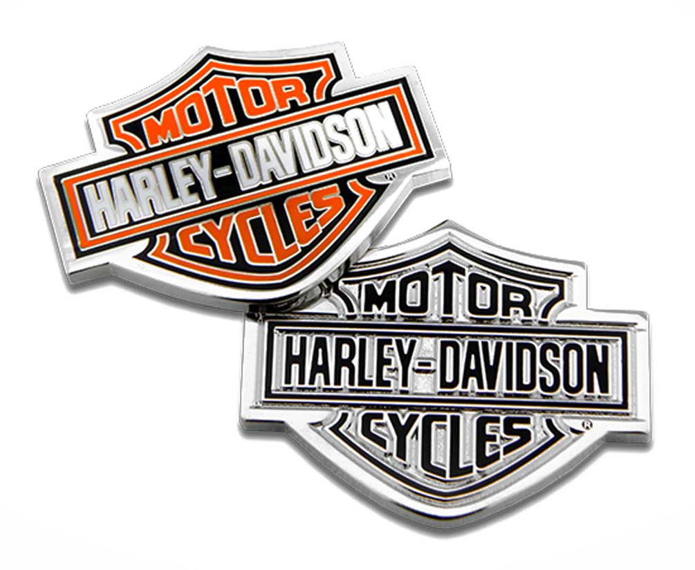 Harley-Davidson Die-Cut Bar & Shield Logo Challenge Coin, 1.75 in Coin 8008499 - Wisconsin Harley-Davidson