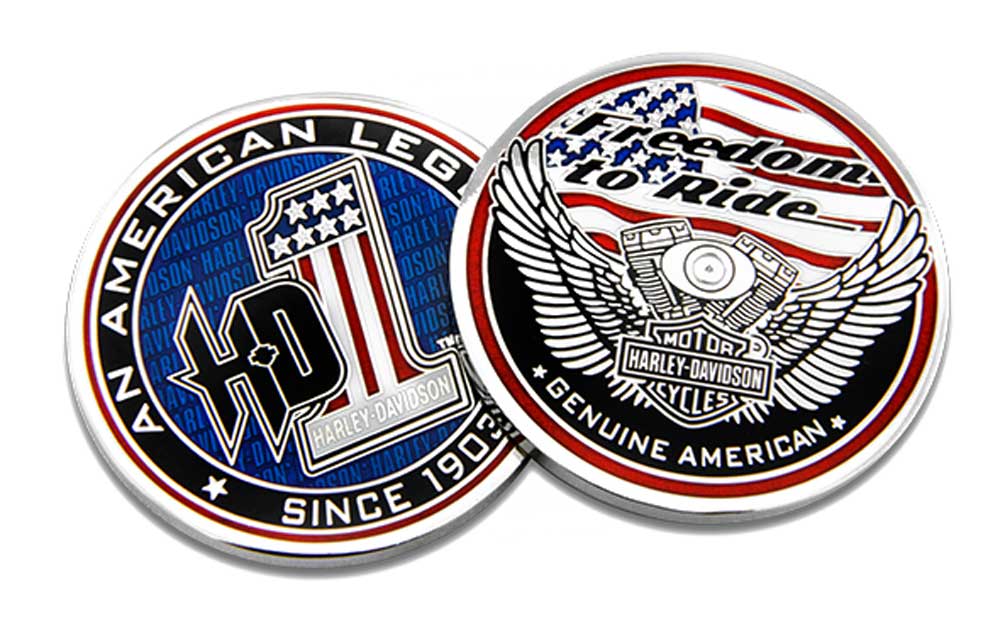 Harley-Davidson American Legend #1 Challenge Coin, 1.75 in Coin 8008482 - Wisconsin Harley-Davidson