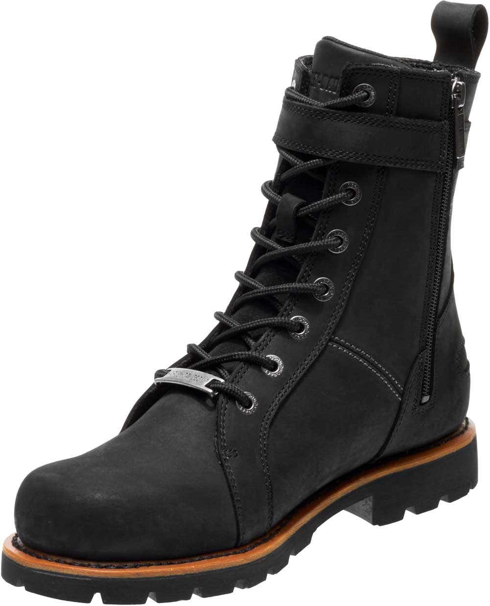 Harley-Davidson Free Shipping - Harley-Davidson Men's Wickson 7.25-Inch Black Leather Motorcycle Boots D93489 - Free Shipping on many products plus Orders Over $99