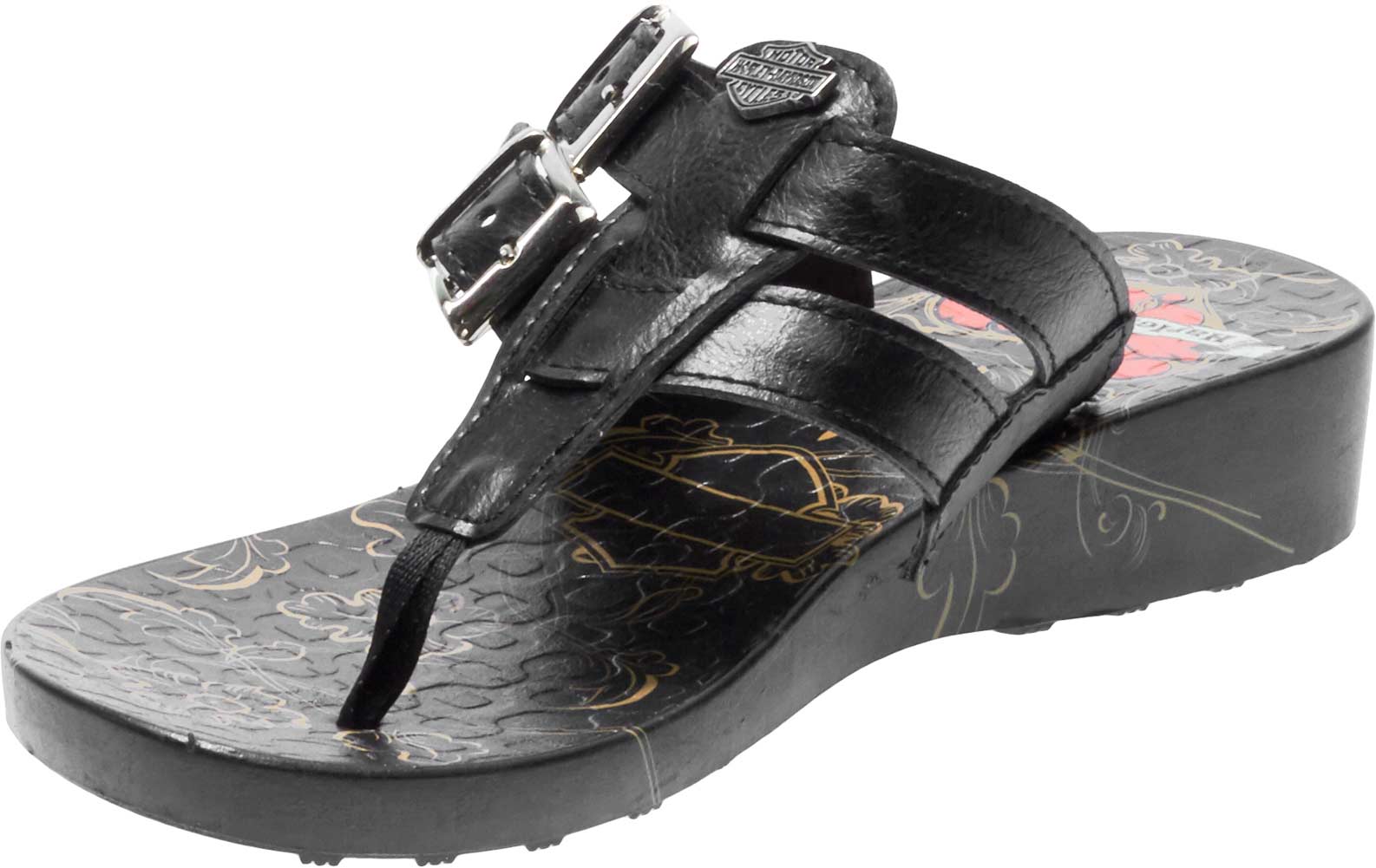 Harley-Davidson Free Shipping - Harley-Davidson Women's Creston Black Fashion Sandals D84278 - Free Shipping on many products plus Orders Over $99
