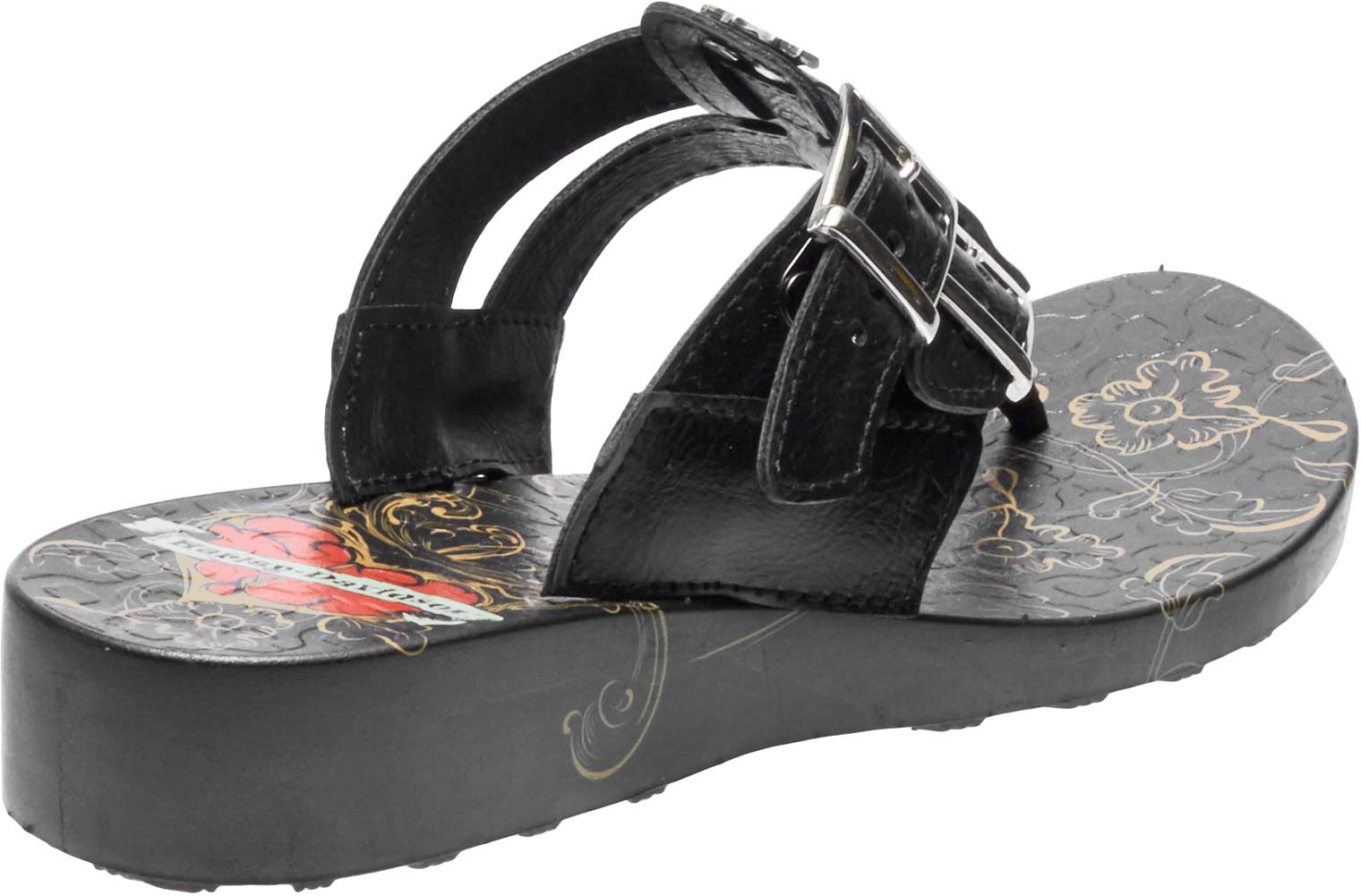 Harley-Davidson Women's Creston Black Fashion Sandals D84278 - No Hassle Returns at Wisconsin Harley