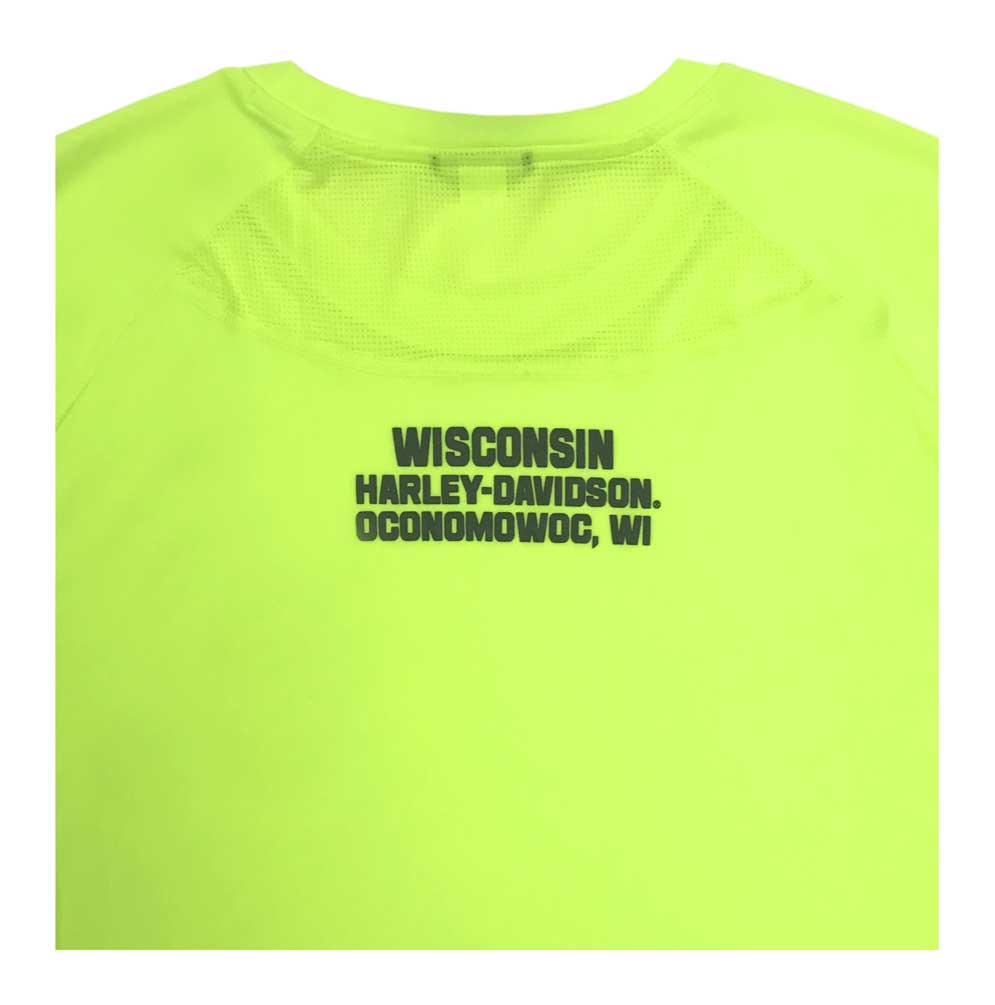 Harley-Davidson Free Shipping - Harley-Davidson Men's Fire Embodied Performance Wicking Shirt, Yellow 5P32-HD2Z - Free Shipping on many products plus Orders Over $99
