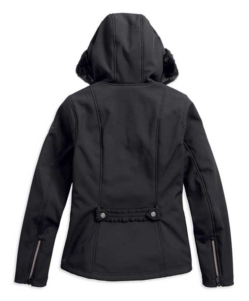 Harley-Davidson® Women's Faux Fur Lined Hooded Softshell