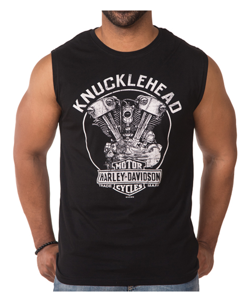 トップス 00s Harley-Davidson sleeveless Harley-Davidson® Men's Ride Metal Sleeveless Cotton Muscle