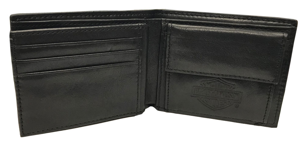 小物 70s80s Harley-Davidson wallet Harley Davidson Leather Wallet~W~Chain~Never Used~Old Stock
