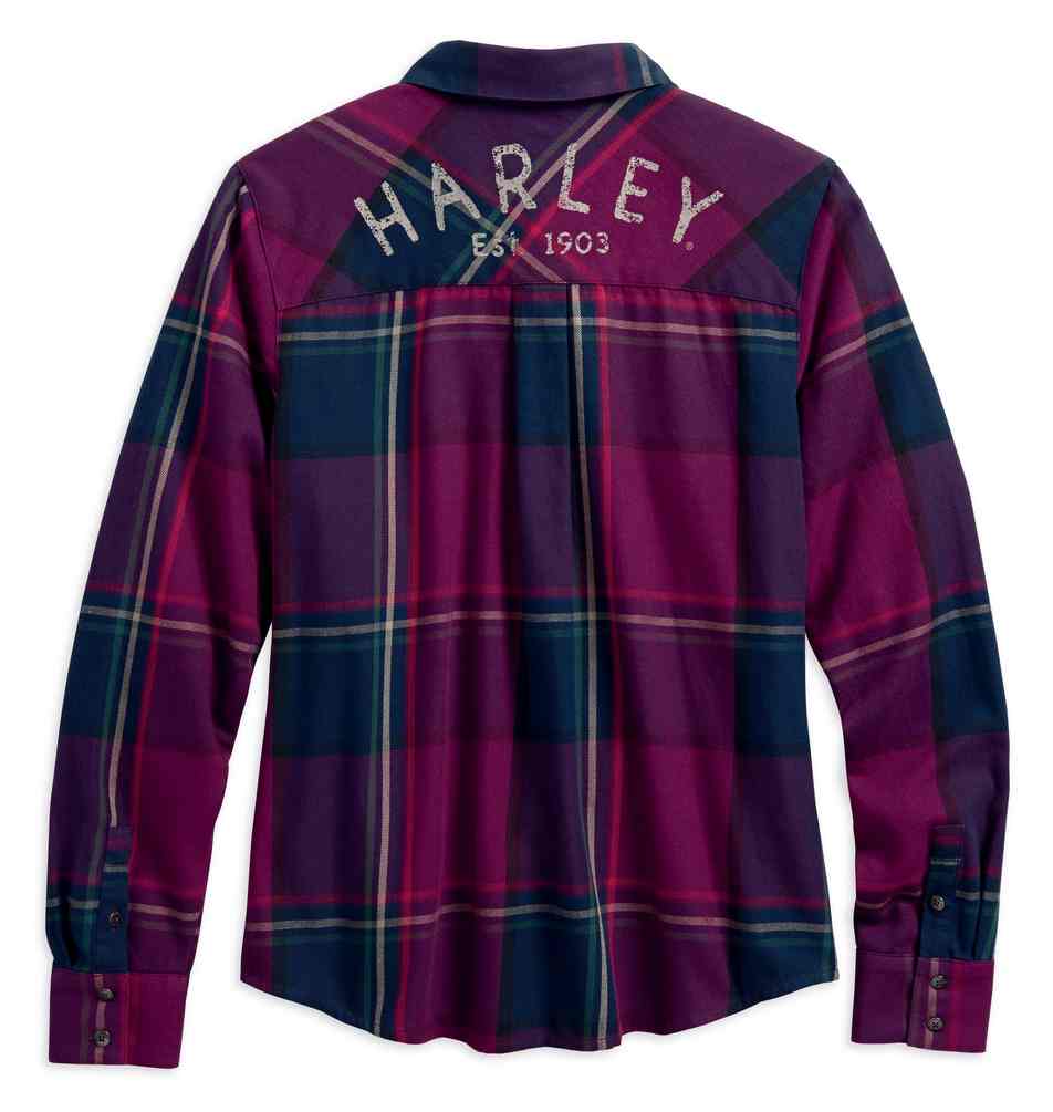 harley davidson flannel hoodie