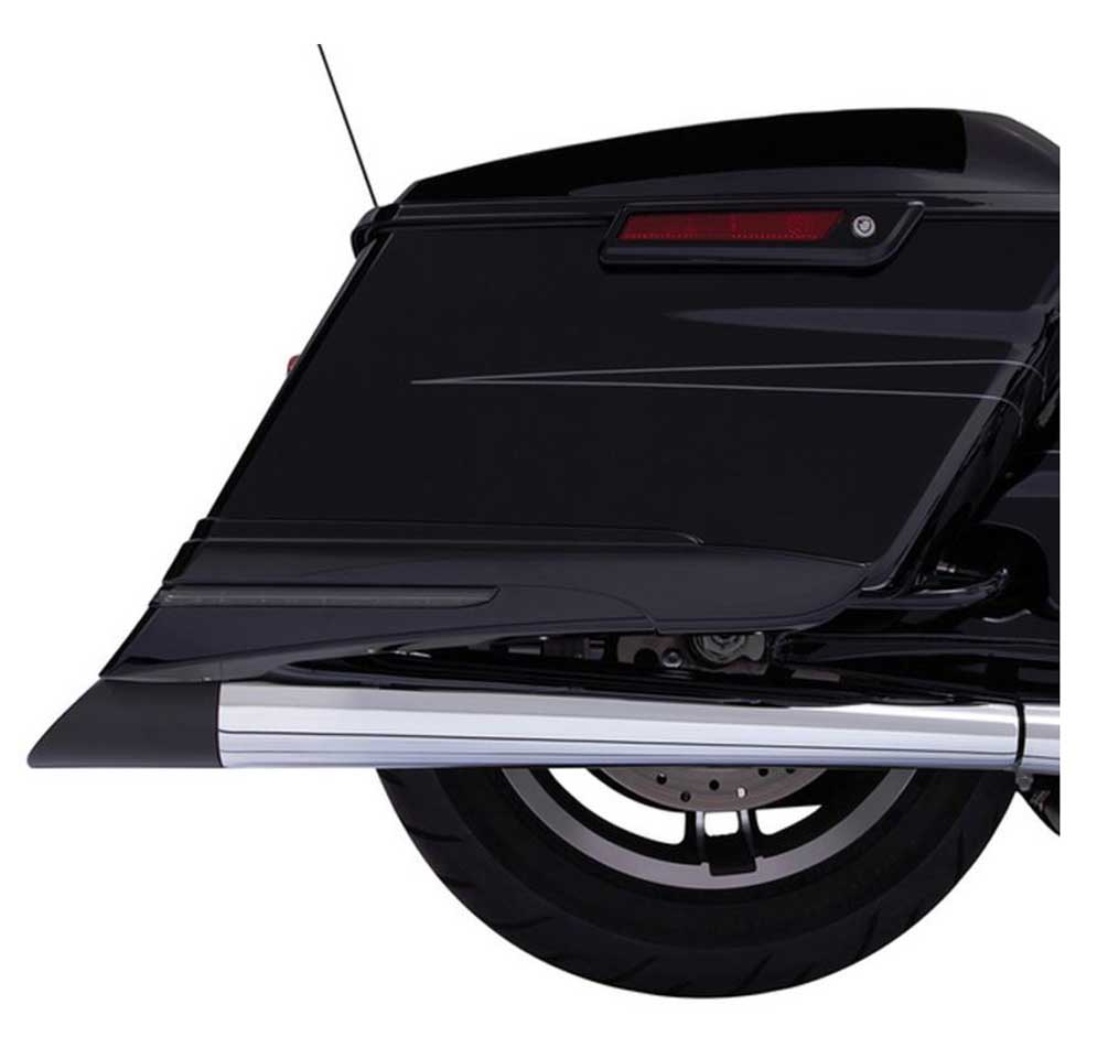 Harley-Davidson Free Shipping - Ciro Slanted Tips - Fits All 4 in. Straight or Megaphone Mufflers, Black 31110 - Free Shipping on many products plus Orders Over $99
