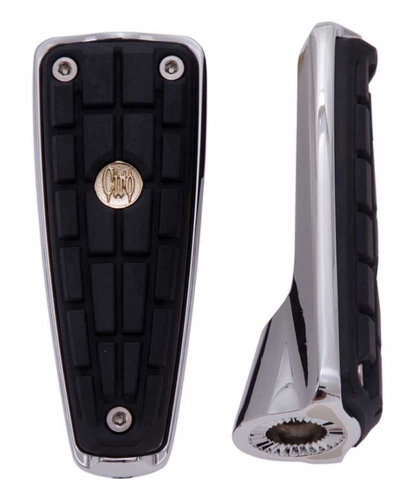 Ciro CMX Footpegs Without Mount - Chrome or Black Finish, Sold in Pairs - Wisconsin Harley-Davidson