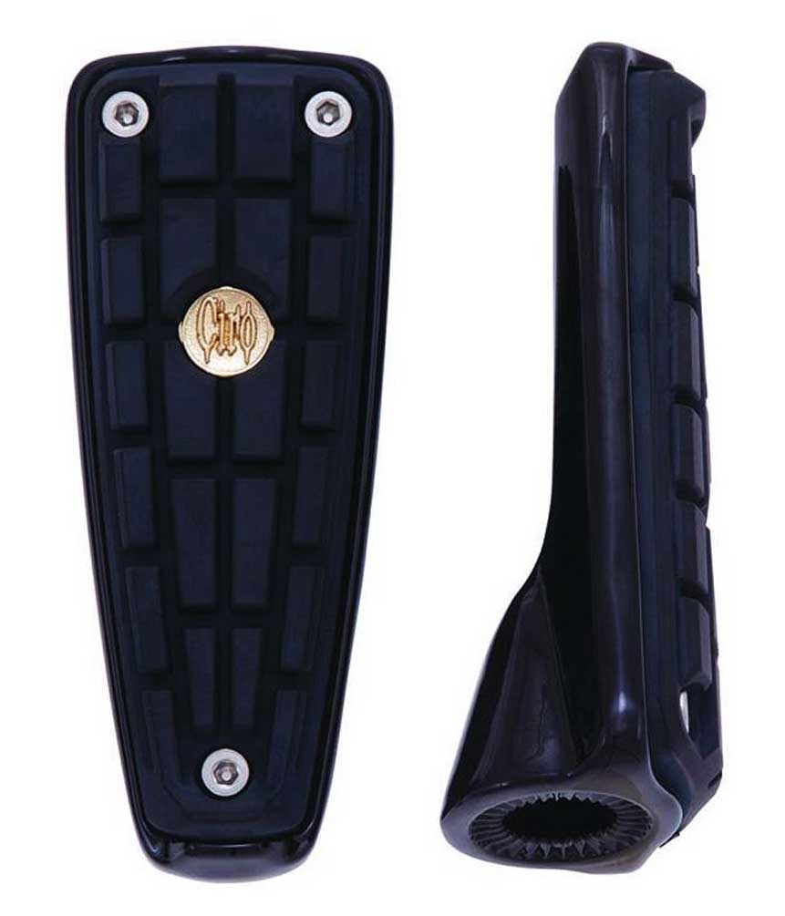Harley-Davidson Free Shipping - Ciro CMX Footpegs Without Mount - Chrome or Black Finish, Sold in Pairs - Free Shipping on many products plus Orders Over $99