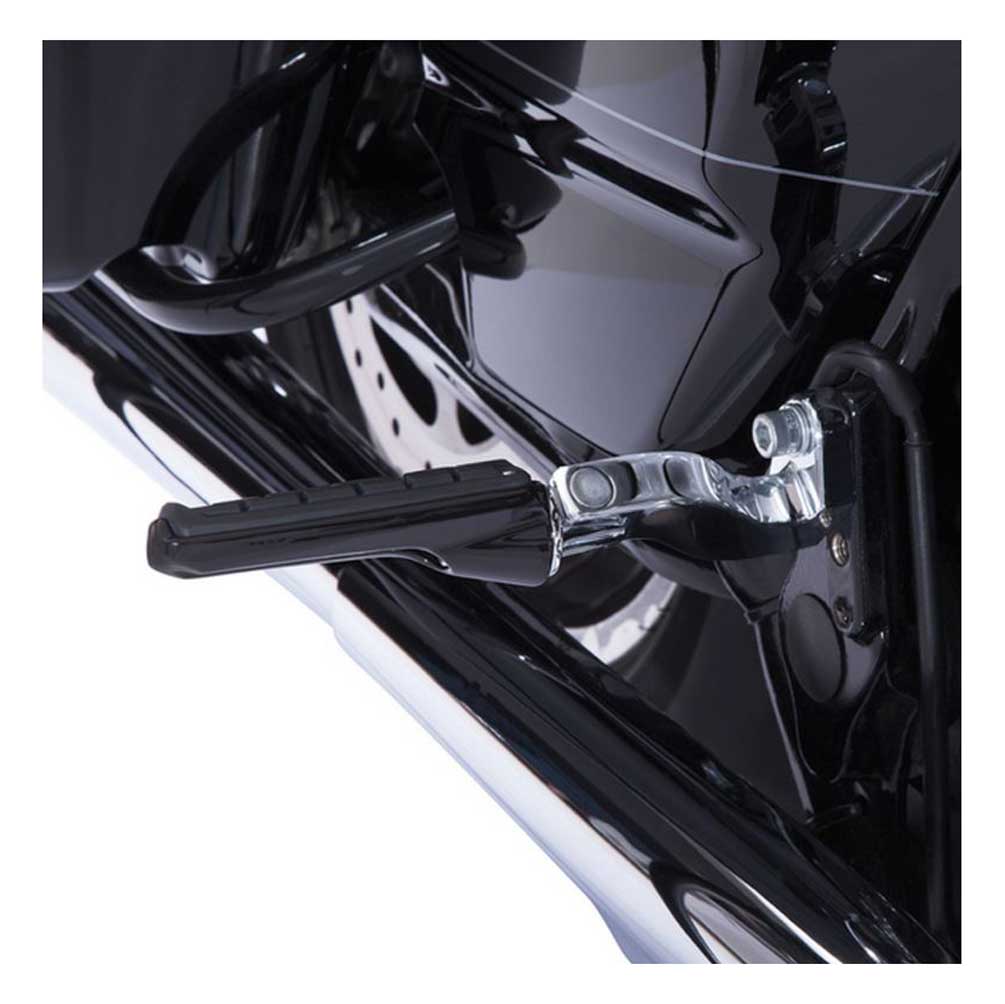 Ciro CMX Footpegs With Mount - Fits Harley Clevis, Sold in Pairs, Black 61026 - No Hassle Returns at Wisconsin Harley