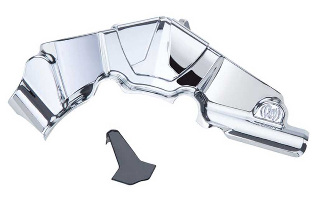 Ciro Cylinder Base Cover, Fits Harley Touring & Dyna Models, Chrome Finish 70100 - Wisconsin Harley-Davidson